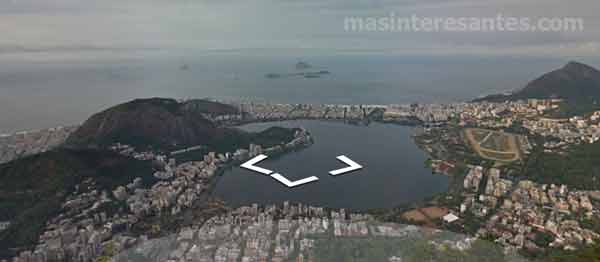 Vista panorámica de Río de Janerio