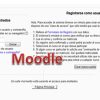 Moodle registrarse como usuario