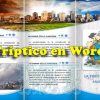 Cómo hacer un tríptico en Word