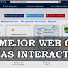 Web con fichas interactivas